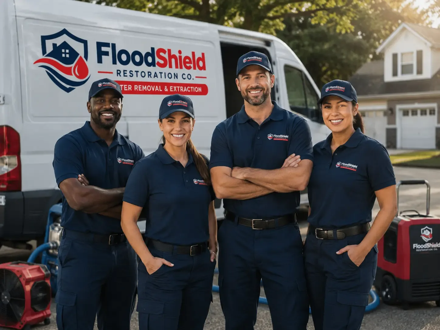 Flood Damage Restoration company in Helena, OH